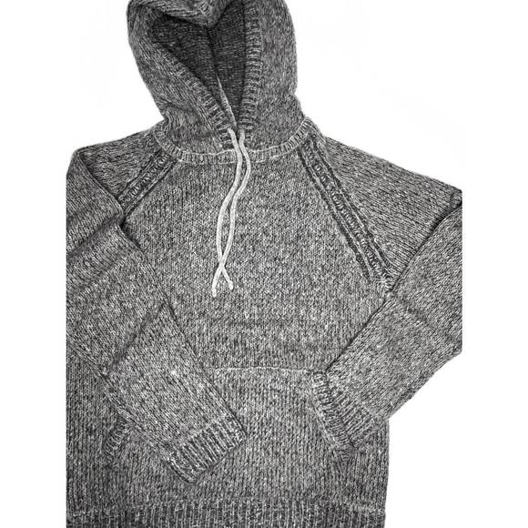 NEW AUTUMN CASHMERE long sleeve with kangaroo pockets hoodie in hazel/musk